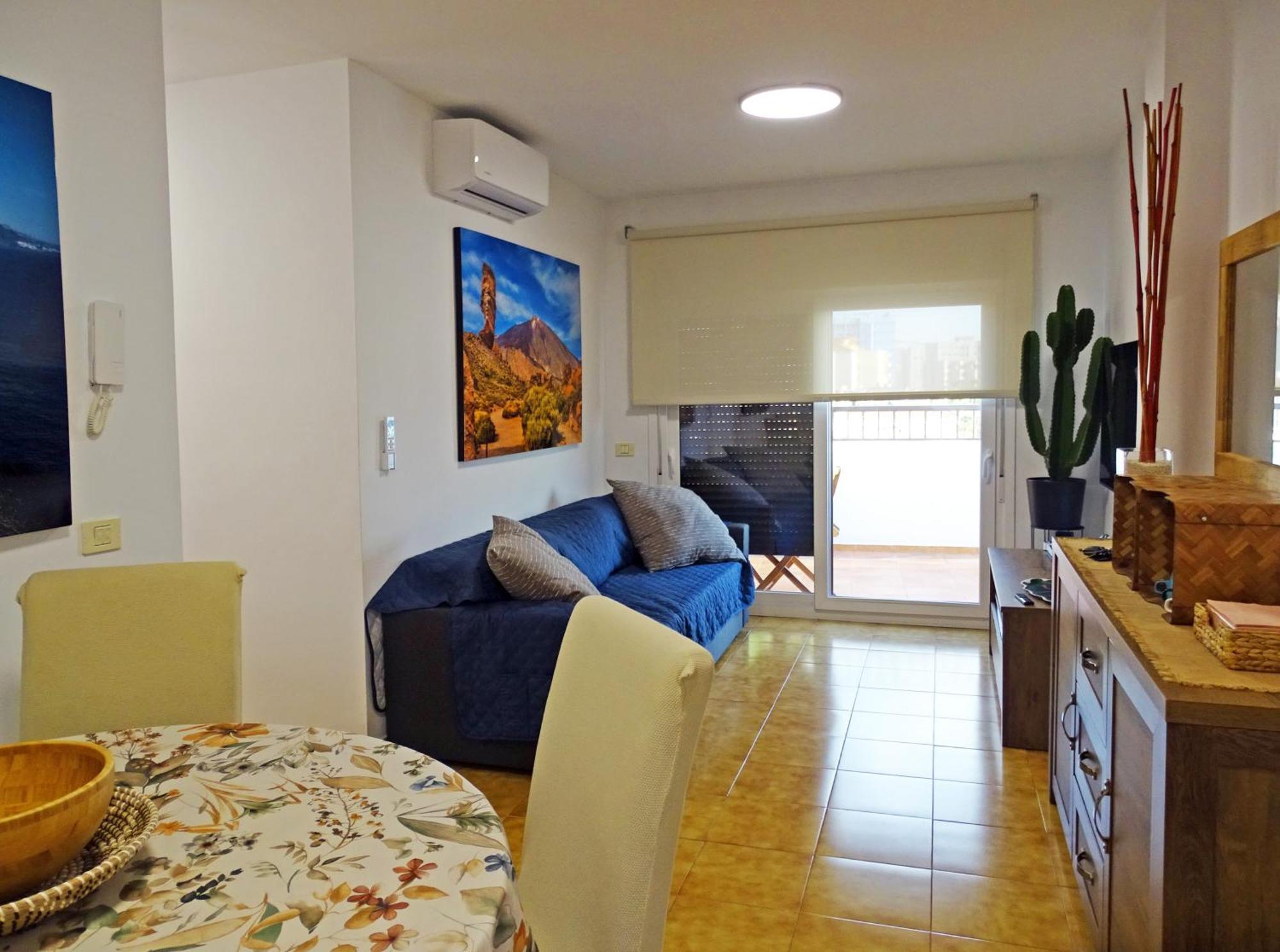 Ferienwohnung Piso En Candelaria Con Terraza, Vistas Al Mar, Aire Acondicionado Y Garaje Exterior foto