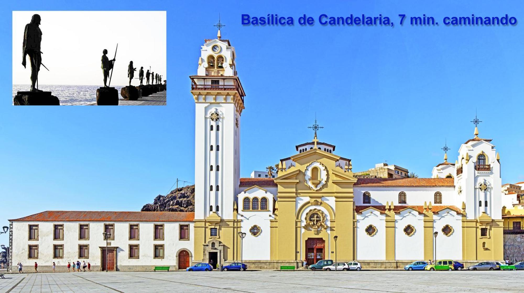 Ferienwohnung Piso En Candelaria Con Terraza, Vistas Al Mar, Aire Acondicionado Y Garaje Exterior foto