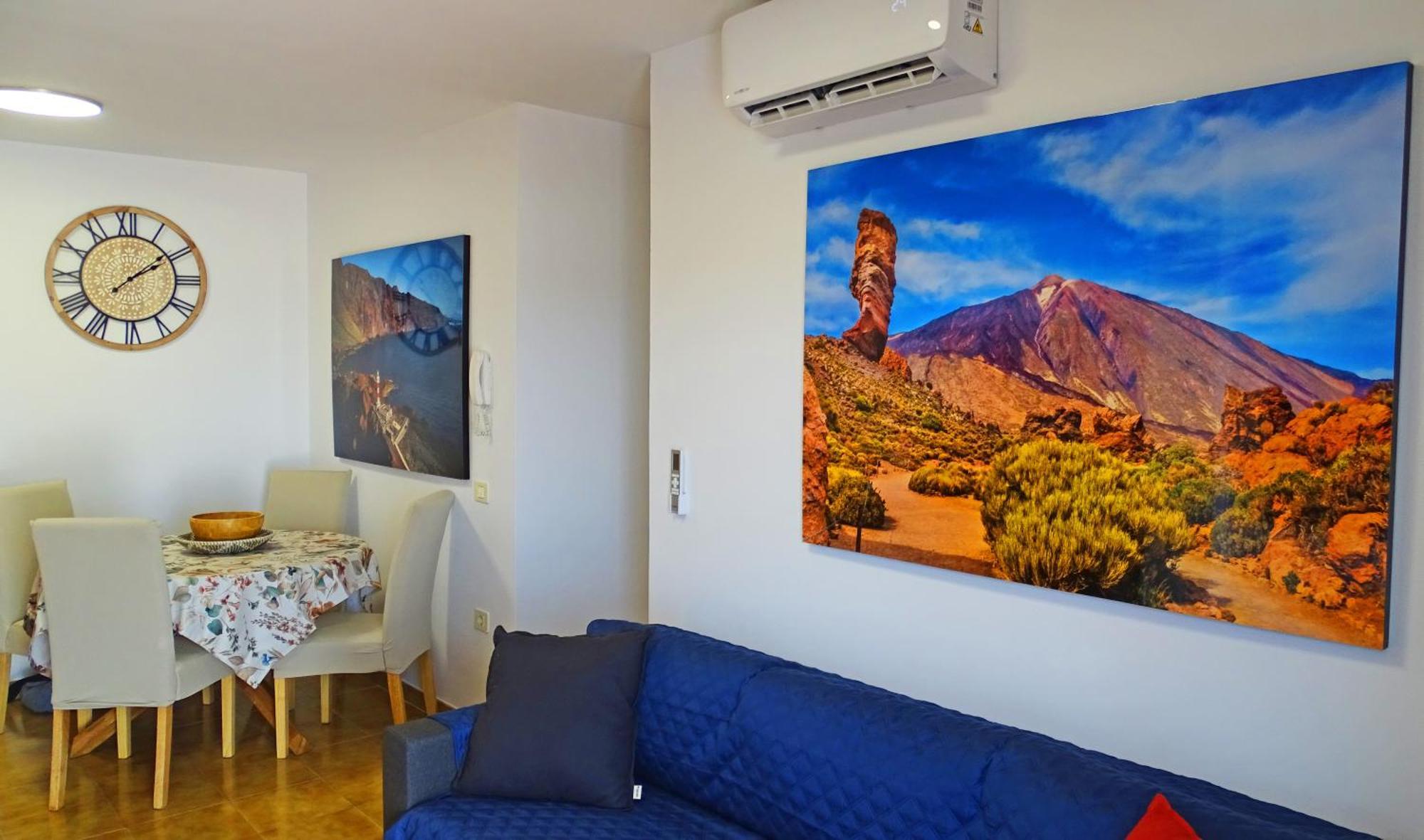 Ferienwohnung Piso En Candelaria Con Terraza, Vistas Al Mar, Aire Acondicionado Y Garaje Exterior foto