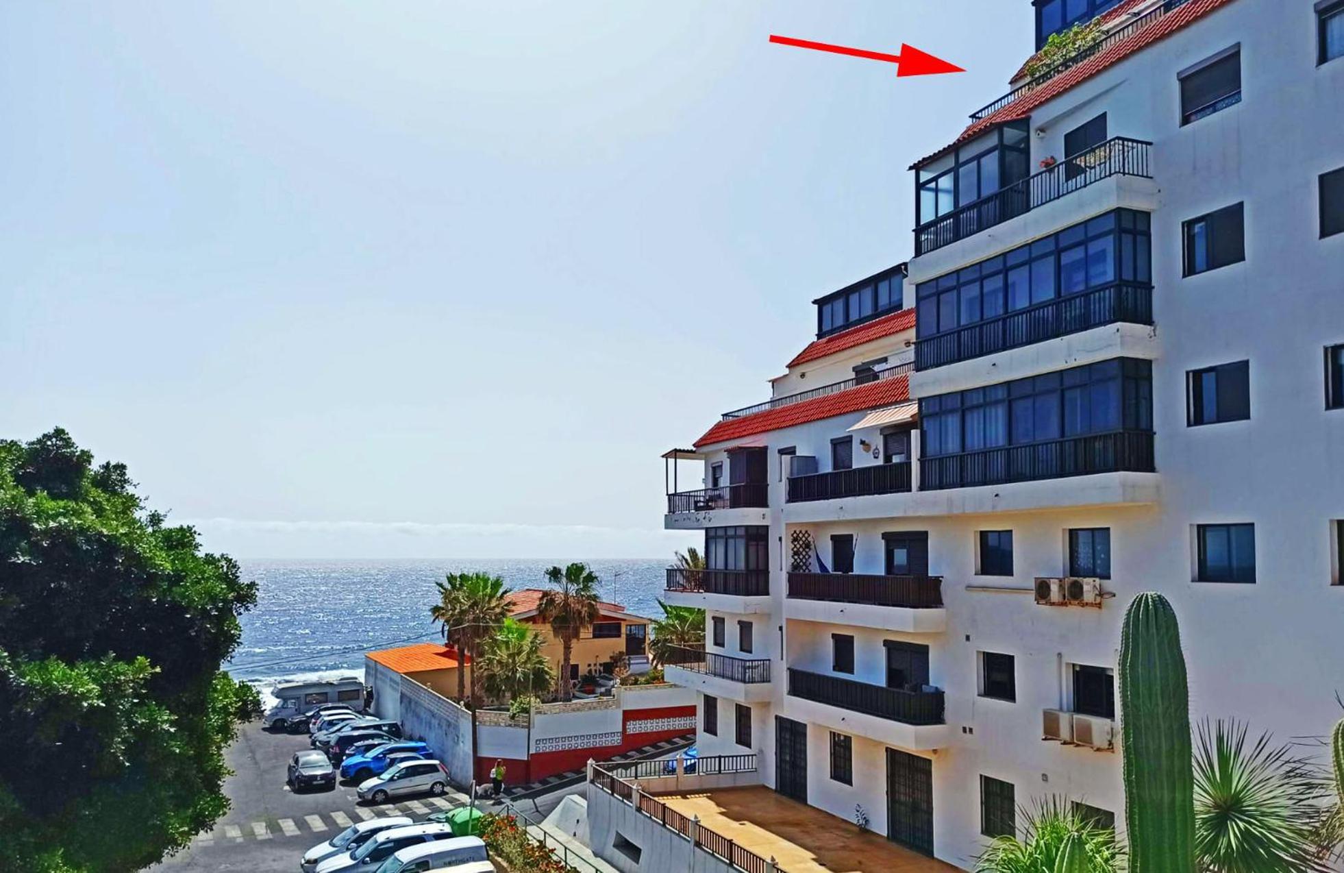 Ferienwohnung Piso En Candelaria Con Terraza, Vistas Al Mar, Aire Acondicionado Y Garaje Exterior foto