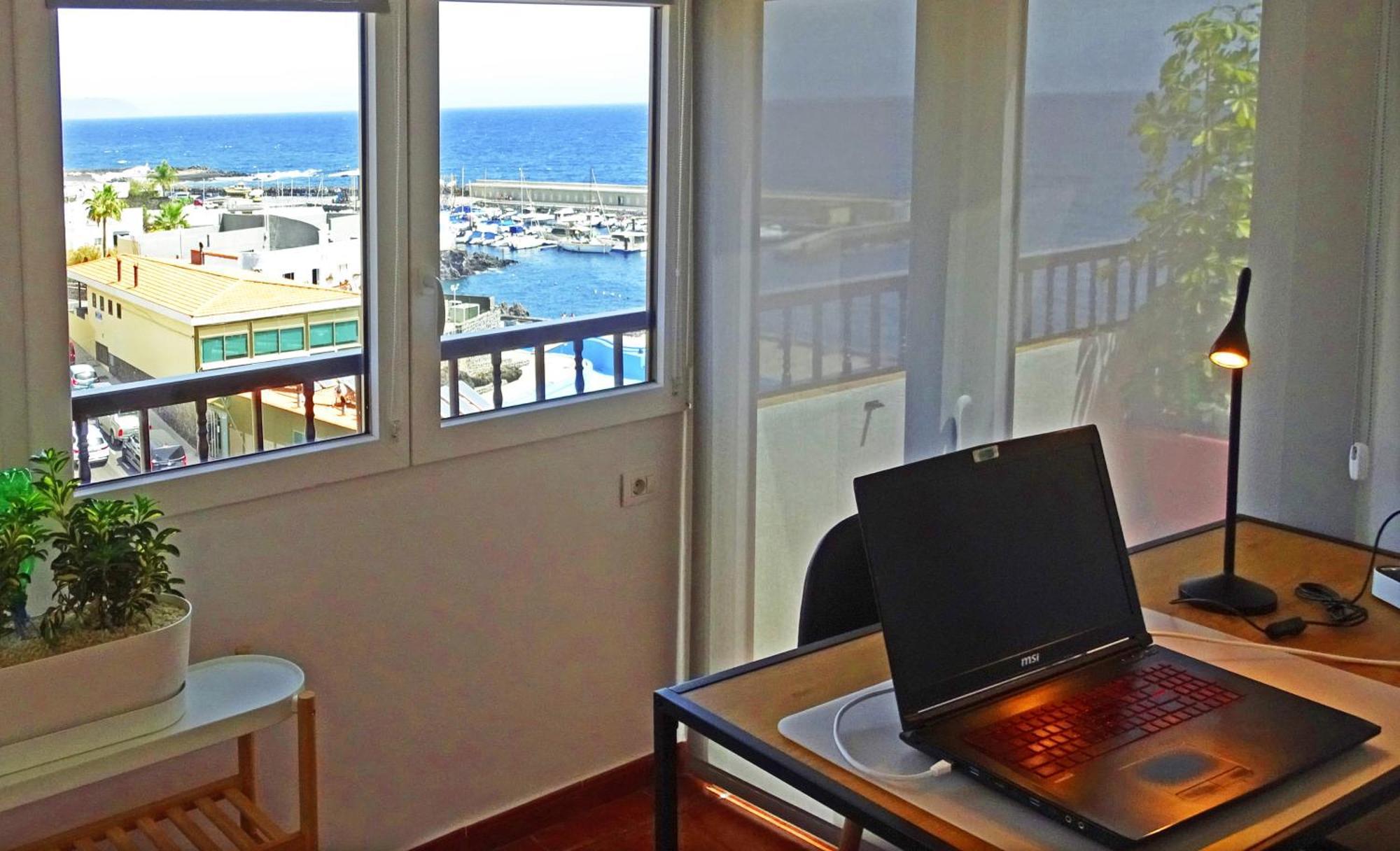 Ferienwohnung Piso En Candelaria Con Terraza, Vistas Al Mar, Aire Acondicionado Y Garaje Exterior foto